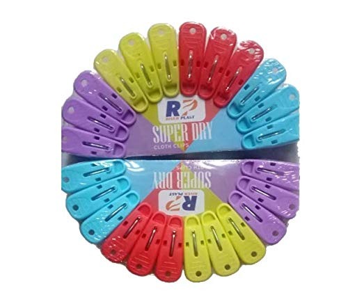 RIVER PLAS SUPER DRY CLOTH CLIP 24UNIT PACK