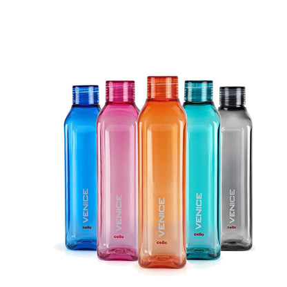 CELLO Venice Plastic Water Bottle 1 Litre Assorted