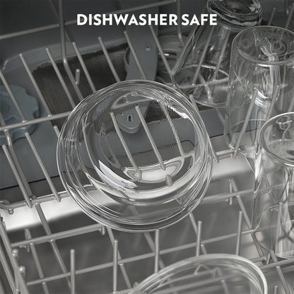 Borosil Pro Glass Lunchbox, Round x 2 (Flat)