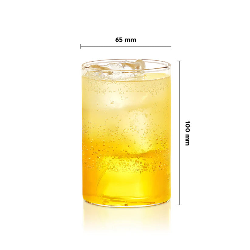 Borosil - Vision Glass Set, 295 ml, Set of 6, Transparent