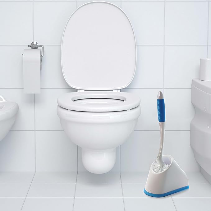 Cello Kleeno Angular Toilet Brush with Storage